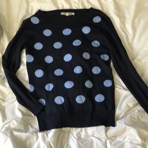 Polka dot sweater